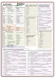 One Click Print Document Prefixes And Suffixes Suffixes Worksheets Prefixes