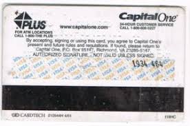 No matter which card works best for your spending habits, the intro bonus can make a. Bank Card Capital One Capital One United States Of America Col Us Vi 0088