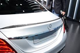 Mercedes Benz W205 C63 Style Carbon Rear Spoiler Mercedes Benz Benz Mercedes