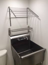 Amazon Com Ikea Stainless Steel Wall Mounted Laundry Drying Rack Silver Laundry Drying Steel Wall Drying Rack Laundry
