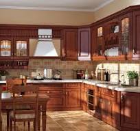 Luxury White European Solid Wood Integral Ambry Kitchen Cabinets