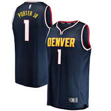 Stream denver nuggets vs portland trail blazers live. Fanatics Branded Denver Nuggets Replica Fast Break Trikot Icon Edition Michael Porter Jr Nba Blau Trikot Kinder Outlet Osterreich