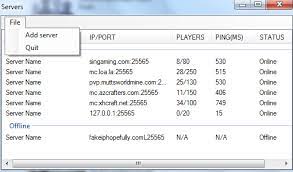 Browse through and vote for your favorite. Wip Personal Server List Minecraft Tools Mapping And Modding Java Edition Minecraft Forum Minecraft Forum