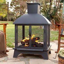 So, some wood burning fire pit manufacturers recommend putting a layer of sand in the bottom of your metal fire pit. Outdoor Patio Fireplace Wood Burning Fire Pit Chiminea Deck Backyard Heater New Wood Burning Fire Pit Patio Fireplace Outdoor Fireplace Designs