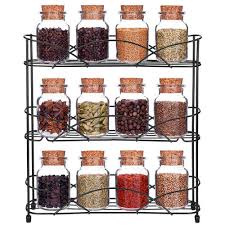 Check spelling or type a new query. 3 Tier Spice Rack Metal Kitchen Storage Organizer Spice Jars Shelf Holder Sortwise