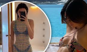 Aside from some valentine's day posts and a flirty comment here or there, we haven't gotten to see too much of the couple in action, but it seems like things are. Kendall Jenner Heats Things Up In Sizzling Bikini Snaps Taken During Recent Mexico Vacation Daily Mail Online