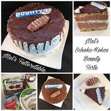 Für den guss kuvertüre grob hacken und im wasserbad schmelzen. Mel S Schoko Kokos Bounty Torte 24 Mel S Futterstuble Facebook