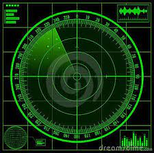 Het Scherm Van De Radar Scherm Illustratie Fotografie