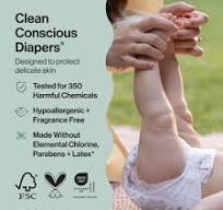 Honest Wetness Indicator Diapers - Plant-Based & Fragrance ...