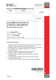 Pokazuje jak przygotować się do ustnego. Matura 2015 Jezyk Polski Poziom Podstawowy Liceum I Technikum Pytania Arkusze Pdf Odpowiedzi Dziennik Polski