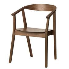 Ikea Chaise Stockholm Ikea En Placage Chene Plaque Noyer Avec Accoudoirs Chaise Salle A Manger Salle A Manger Ikea Table Salle A Manger