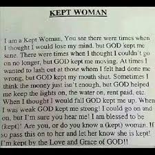 Image result for a kept woman image