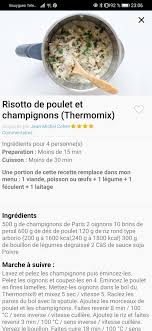 Epingle Par Karine Febvre Sur Recettes Jm Cohen Dietetiques Risotto Poulet Recette Thermomix