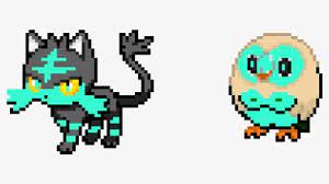Minecraft pixel art, cross stitch, pixel art templates. Litten Pokemon Pixel Art Pokemon Flamiaou Hd Png Download Transparent Png Image Pngitem