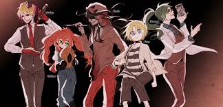 In the official angels of death guidebook, it is explained that while working on one of his furniture, shin hurt his hand by accident, causing his blood to stain. Catherine Ward Satsuriku No Tenshi Zerochan Anime Image Board