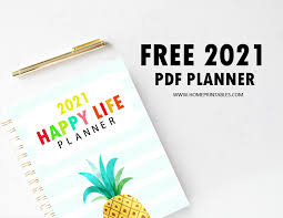 Free 2021 daily printable planner pages. Free Printable Planner 2021 Pdf 50 Awesome Organizers