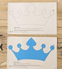 Sie ist erzieherin in der kita un. Eiskonigin Krone Bastelvorlage Frecher Fratz