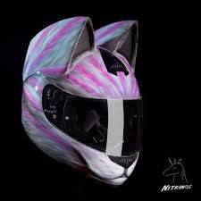 Surpass the cheetah and become the fasted feline on land when you wear this cat motorcycle helmet. Badass Cat Motorcycle Helmets From Russia Badass Motorcycle Helmets Motorcycle Helmets Motorbike Helmet