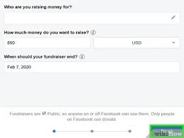 How to create a fundraiser on facebook. Simple Ways To Start A Fundraiser On Facebook With Pictures