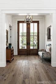 52 Seriously Cool Front Doors Craftsman Style Home Rustic Hardwood Floors New Homes