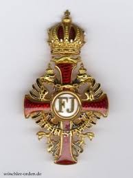 Austria Orden De Franz Joseph Cruz De Oficial Woeschler Orden De Met Afbeeldingen Juwelen Insigne
