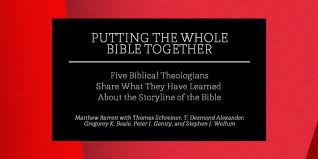 They are not arranged chronologically; Putting The Whole Bible Together Five Biblical Theologians Share What They Have Learned About The Storyline Of The Bible Credo Magazine
