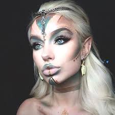 elf makeup look haloween makeup ideas