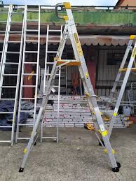 Maybe you would like to learn more about one of these? Gorilla Adjustable Platform Ladder Commercial Industrial Construction Tools Equipment On Carousell
