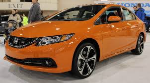 Compared to its predecessor, it kept similar exterior dimensions, but increased significantly in interior space thus bumping up civic to the compact car size segment. File 2015 Honda Civic Si Sedan Jpg Wikipedia