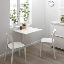 Découvrez 20 modèles pour installer un bureau pliable et gagner de la place dans un petit espace. Norberg Table Murale A Rabat Blanc Ikea