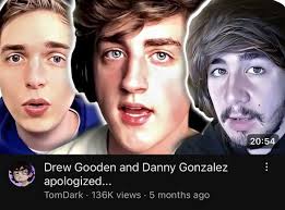 turkey tom came for Danny Gonzales and Drew Gooden for apologies they made  several years ago at this point : r/youtubedrama