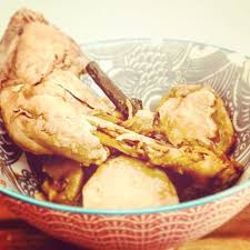 Mijote De Poulet Patate Douce A La Vanille Pommecassis Poulet Patates Douces Cuisson Des Aliments Recette Exotique