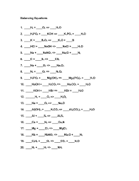 Maybe you would like to learn more about one of these? Homework Help Balancing Chemical Equations Html Balancing Chemical Equations