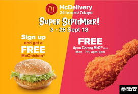 Hamburger cheeseburger sandwich ayam kentang goreng, saus sriracha, dan lainnya, makanan, resep png. Mcdonald S Super September Free Mcchicken Burger And Ayam Goreng Mcd 3 September 2018 28 September 2018