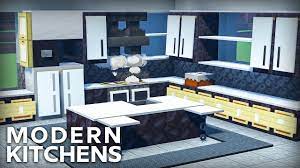 Minecraft 1 14 new kitchen building tricks and decorations youtube. 3 Easy And Modern Kitchen Designs Tutorial In Minecraft Youtube