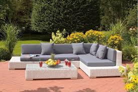 Lo mejor para tus eventos sociales y empresariales. Grand Salon De Jardin D Angle En Resine Tressee Meloee Blanc