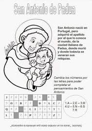 Resultado de imagen de imagenes de san antonio para pintar