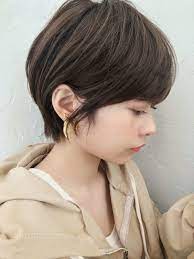 おしゃれマニッシュショート 新宿の美容室 ジョエミ バイ アンアミ joemi by un ami スタイリスト大久保 瞳のヘアスタイル 髪型 ヘアカタログ lala ララ ヘアスタイリング ショートのヘアスタイル ヘアスタイル