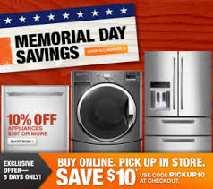 Memorial Day Sales 2012 Home Depot Coupons For A Five Day Exclusive Offer Home Depot Coupons Memorial Day Sales Home Depot