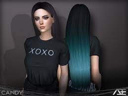 New Female Hairstyle Inspired By Kylie Jenner For Sims Available Now At Tsr D Sims 4 Candy Download Hair Available Now Lola Downloa Sims Hair Sims Sims 4