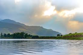 Hd Wallpaper Cu De River North Danang Vietnam Sunset Water Scenics Nature Wallpaper Flare