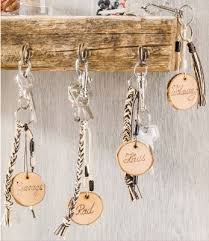 Schluesselanhaenger Aus Holzscheiben Holzscheiben Schlusselanhanger Basteln Mit Holzscheiben