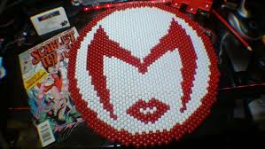 You can download in.ai,.eps,.cdr,.svg,.png formats. Scarlet Witch Logo Peyote Stitch By Turbobeads Kandi Photos On Kandi Patterns