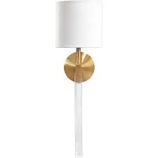 Lighting By Blu Santander Sconce Gold Wall Sconce Wall Sconces Bathroom Wall Sconces