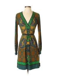 Vestido Casual Nuevo Con Etiquetas Mujer Verde Hale Bob Xs