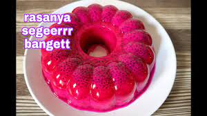 Tuang secukupnya sirup diatas puding yang telah siap. Resep Pudding Buah Naga Merah Manis Segar Youtube