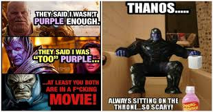 Trending images, videos and gifs related to thanos! 17 Fresh And Hilarious Thanos Memes Confirm That Avengers Will Be Crushed In Infinity War Best Of Comic Books
