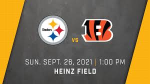 The cincinnati bengals are a professional american football franchise based in cincinnati. Pittsburgh Steelers Vs Cincinnati Bengals 2021 Regular Season Heinz Field In Pittsburgh Pa