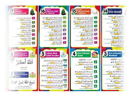 Set Banner Bacaan Solat Lengkap Size 10x3