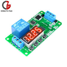 Time delay relays are simply control relays with a time delay built in. 18 Fungsi Time Delay Relay 5v 12v Ce030 Timming Timer Relay Plc Siklus Timer Control Switch Digital Led Tampilan Untuk Lampu Led Relay Cycle Multifunction Self Lock Relayself Locking Relay Aliexpress